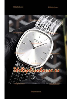 Reloj Patek Philippe Golden Ellipse 5738 con esfera de acero, superclon
