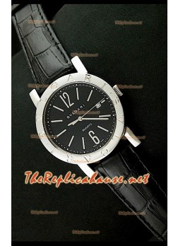 Bvlgari Bvlgari Réplica Japonesa Reloj con Correa de Piel