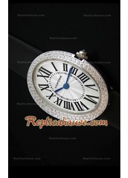 Cartier Baignoire Réplica Reloj Señoras en Acero 