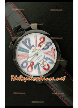 GaGa Milano Reloj manual en carcasa de PVD - 48MM 