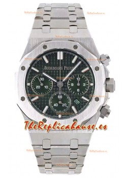 Audemars Piguet Royal Oak Chronograph Réplica Espejo 1:1 - Acero 904L Dial Verde 41MM