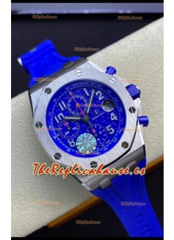 Audemars Piguet Royal Oak Offshore Chronograph "Indigo Blue" Reloj Acero 904 Espejo 1:1