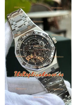 Audemars Piguet Royal Oak Double Balance Wheel Openworked Edition Reloj Réplica Suiza Espejo 1:1