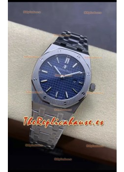 Audemars Piguet Royal Oak 33MM Acero 904L Dial Azul Reloj Réplica Espejo 1:1
