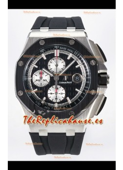 Audemars Piguet Royal Oak Offshore Chronograph Dial Negro Reloj Réplica Super Clone 1:1  - Acero 904L