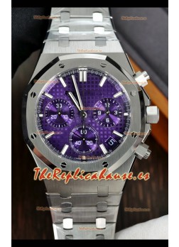 Audemars Piguet Royal Oak 26240 Dial Morado Superclone Reloj Réplica
