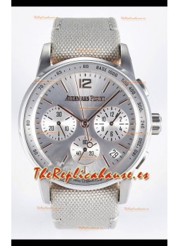 Audemars Piguet CODE 11.59 Chronograph Reloj Réplica Suizo en Dial Plateado Acero 904L