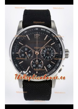 Audemars Piguet CODE 11.59 Reloj Réplica Suizo Chronograph Dial en Acero 904L Gris Manecillas Doradas