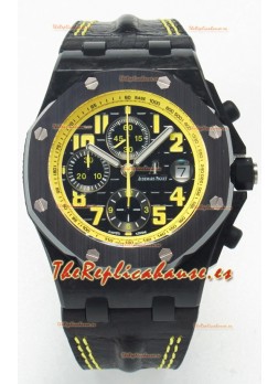 Audemars Piguet Royal Oak Offshore Bumble Bee Chronograph Reloj Réplica Super Clone 1:1  - Carbono Forjado