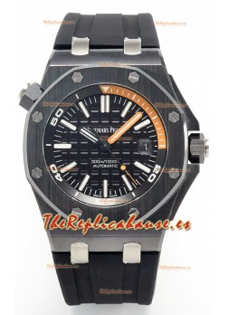 Audemars Piguet Royal Oak Offshore Cerámica Reloj Super Clone Dial Negro Movimiento Cal.3102