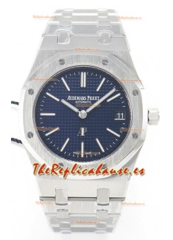 Audemars Piguet Royal 15202 39MM Super Clone Reloj Réplica Suizo en Dial Azul