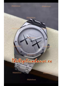 Audemars Piguet Royal Oak X KAWS Edición Reloj Réplica Suizo - Dial Acero
