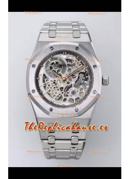 Reloj Audemars Piguet Super Clone Royal Oak Jumbo Extrafino con Caja de Acero