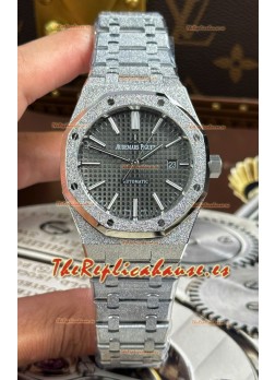 Reloj Audemars Piguet Royal Oak Frosted de 37 mm, automático, con Dial Gris