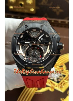 Audemars Piguet Royal Oak Concept Tourbillon UAE Reloj Super Clon de Fibra de Carbono
