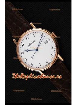 Breguet Classique 5177BA/29/9V6 Reloj en Oro Rosado con Numeros Arábigos