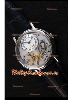 Breguet Tradition 7057BB/11/9W6 Reloj Réplica Suizo a Espejo 1:1 en Oro Rosado con Dual Tourbillon 