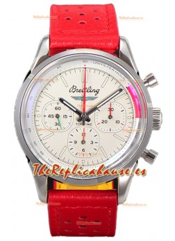 Breitling Top Time B01 Ford Thunderbird Correa Piel Reloj Réplica Suiza Espejo 1:1