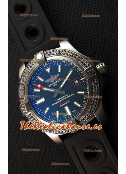 Breitling Avenger Blackbird 44 Reloj Réplica a Espejo 1:1 con Diamantes