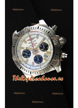 Breitling Chronomat Airborne Dial Blanco Reloj Réplica a Espejo 1:1