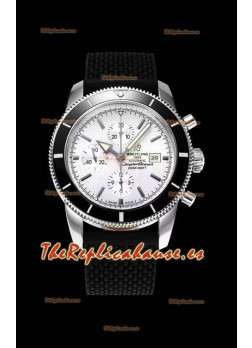 Breitling SuperOcean Heritage II 44MM Dial Blanco Reloj Réplica Suizo