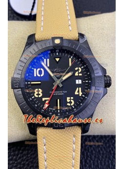 Breitling Avenger GMT 45V32395101B1X1  Reloj Réplica Suizo a Espejo 1:1 - Caja de Titanio