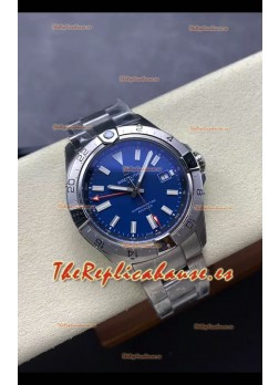 Breitling Avenger GMT Automatic 44 Reloj Réplica Suizo Super Clone 1:1  - Dial Azul 