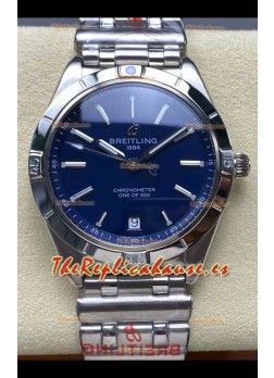 Breitling Chronomat Automatic GMT 40 Dial Azul Reloj Réplica Espejo 1:1 Suizo