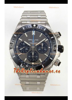 Breitling Chronomat Super Clone B01 42 Reloj Edición Suiza Acero 904L Dial Gris
