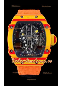Richard Mille RM27-03 Rafael Nadal Genuine Tourbillon Movement Reloj Réplica a Espejo 1:1