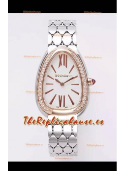 Bvlgari Serpenti Seduttori Edition en Caja Acero Reloj Super Clone