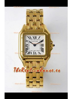 PANTHERE de Cartier Edition 27mm Reloj Suizo Espejo 1:1 Caja Oro Amarillo