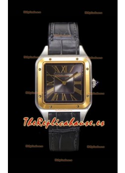 Cartier Santos Dumont 27MM Reloj Edición Super Clone en Caja Dos Tonos