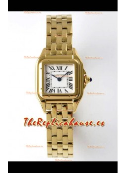 PANTHERE de Cartier Edición 22mm Reloj Suizo a Espejo 1:1 Caja Oro Amarillo