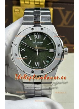 Chopard Alpine Eagle Acero Inoxidable Dial Verde Super Clone Reloj Réplica 