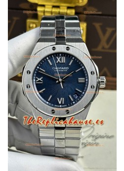 Chopard Alpine Eagle Acero Inoxidable Dial Azul Super Clone Reloj Réplica 