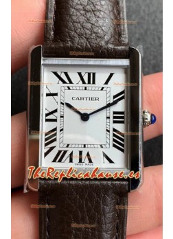 Cartier Tank Solo Reloj de Cuarzo Suizo, Caja en Acero Inoxidable -  Ancho 24MM