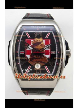 Franck Muller Vanguard Skenderbeu Croatia Reloj Réplica Suizo Acero Inoxidable