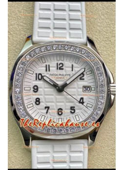 Patek Philippe Aquanaut LUCE 5072A-001 Reloj Réplica de Cuarzo Suiz Dial Blanco 35MM
