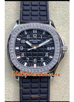 Patek Philippe Aquanaut LUCE 5072A-001 Reloj Réplica de Cuarzo Suizo Dial Negro 35MM