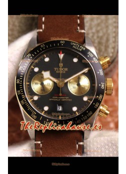 Tudor Heritage Black Bay M79363N-0002 Reloj Réplica Cronógrafo a Espejo 1:1