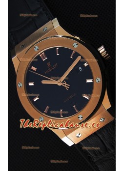 Hublot Classic Fusion King Gold Reloj Réplica Suizo - Réplica a Espejo 1:1