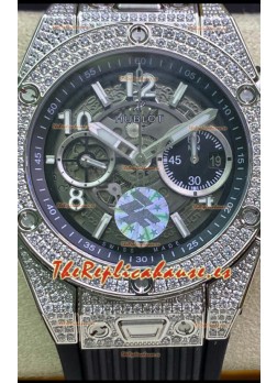 Hublot Big Bang Unico Diamonds Edición Espejo 1:1 Reloj Réplica Suizo