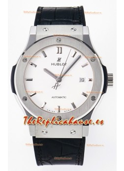 Hublot Super Clone Classic Fusion Titanium 42MM Reloj Réplica Espejo 1:1 Dial Blanco