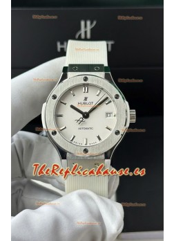 Hublot Super Clone Classic Fusion Titanium 38MM Reloj Réplica Espejo 1:1 Dial Blanco