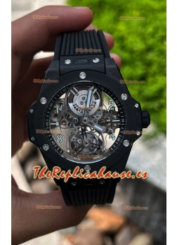 Hublot Big Bang Tourbillon Caja Cerámica Reloj en 45MM Réplica Espejo 1:1
