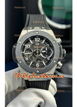 Hublot Super Clone Unico Reloj Titanio en Bisel Cerámica 42MM 