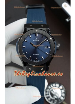 Hublot Classic Fusion Ceramic Casing Dial Azul Super Clone Réplica Suiza 42MM