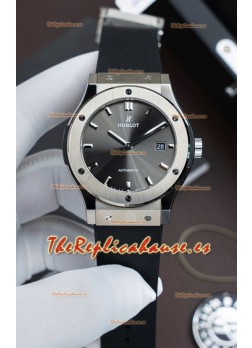 Reloj Hublot Super Clone Classic Fusion Titanio Dial Gris 42MM