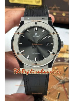Reloj Hublot Super Clone Classic Fusion con Dial de Titanio Gris de 42 mm